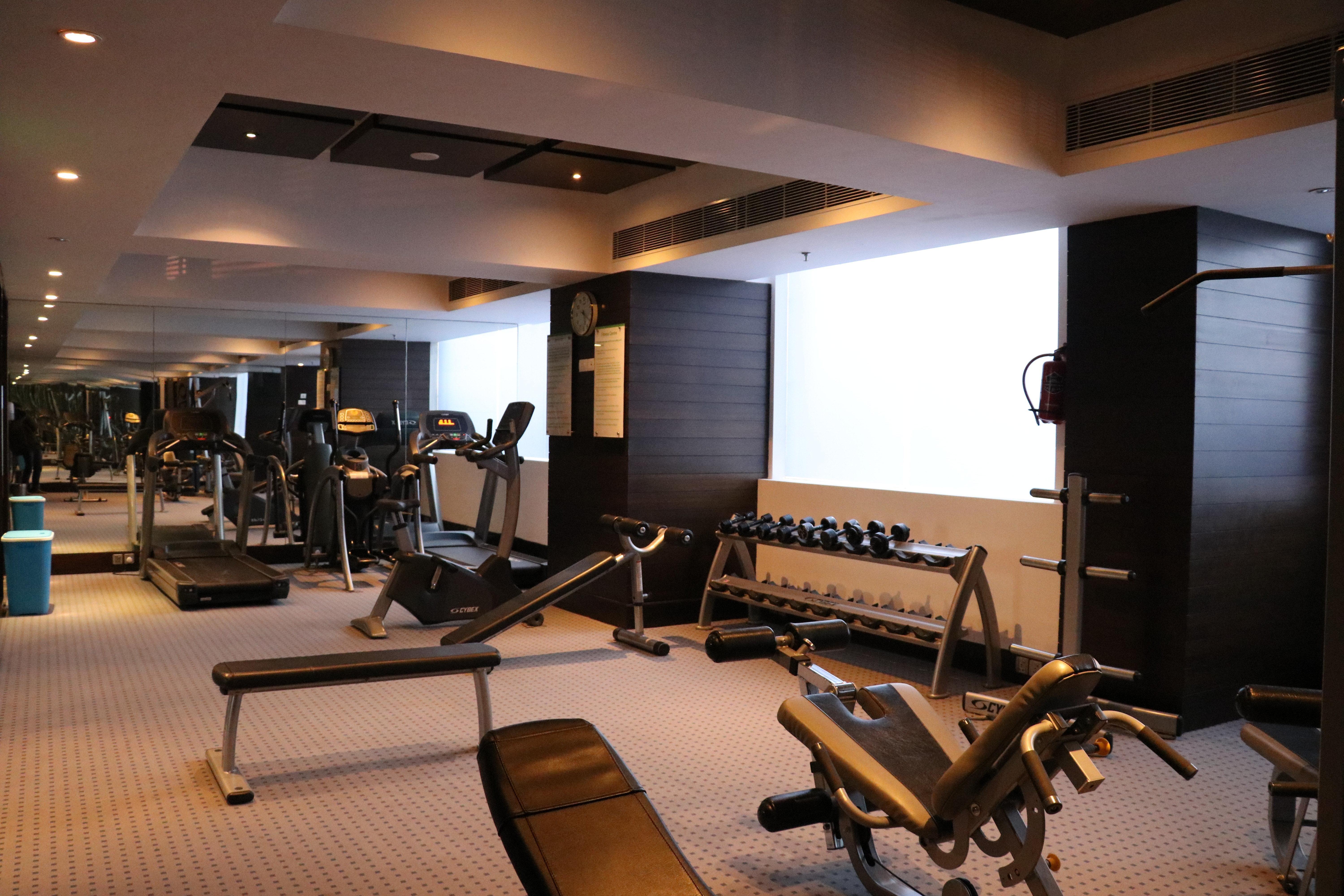 Holiday Inn Chandigarh Panchkula, An Ihg Hotel Exterior photo The gym at the hotel