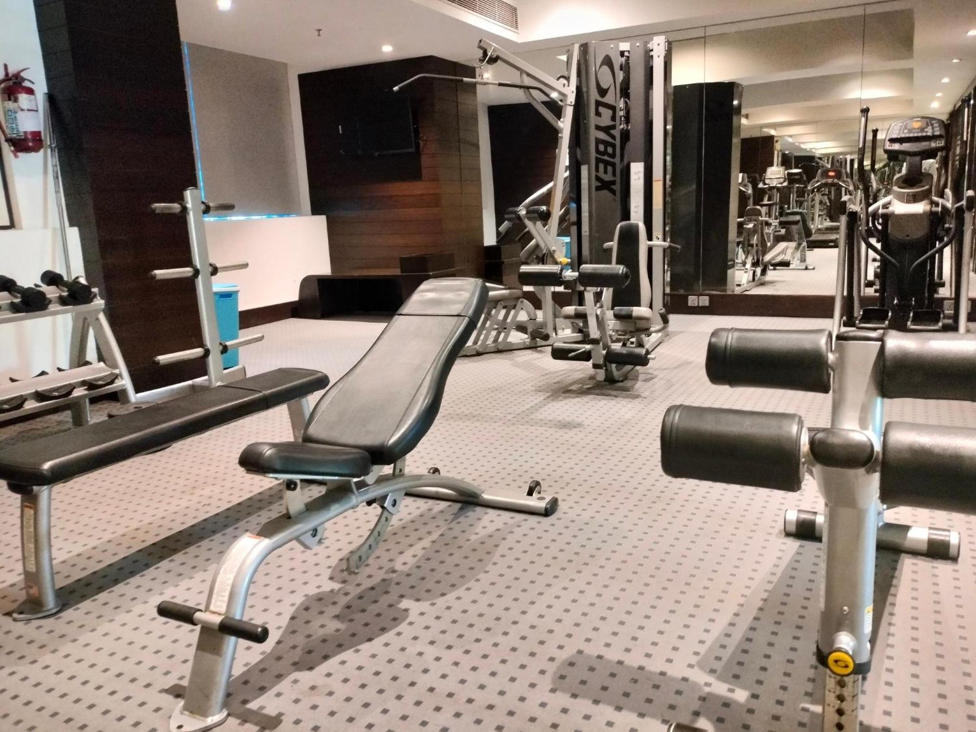 Holiday Inn Chandigarh Panchkula, An Ihg Hotel Exterior photo The gym at the hotel